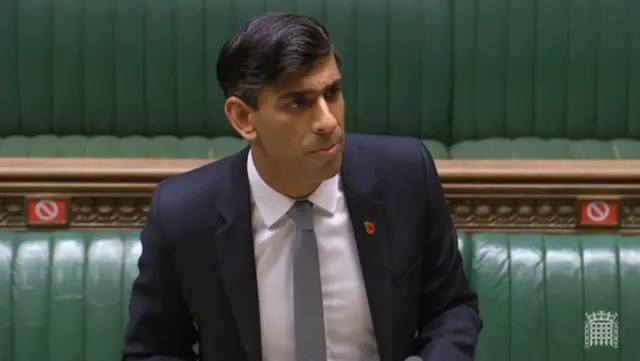 Chancellor Rishi Sunak
