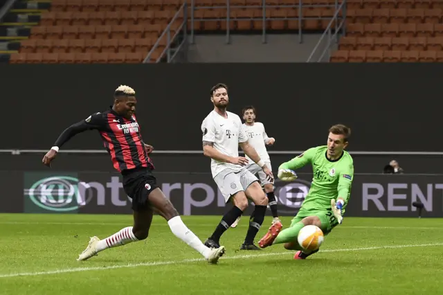 AC Milan score against Sparta