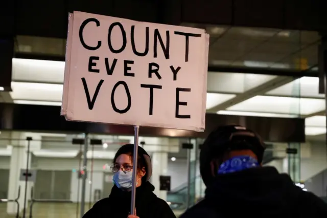 Count Every Vote sign