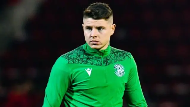 Hibs striker Kevin Nisbet