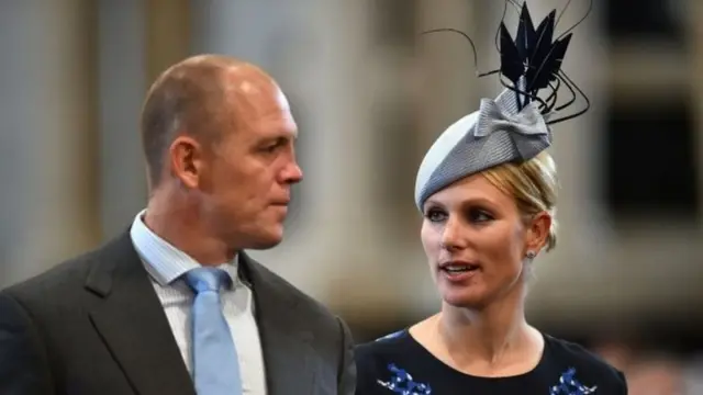 Zara and Mike Tindall