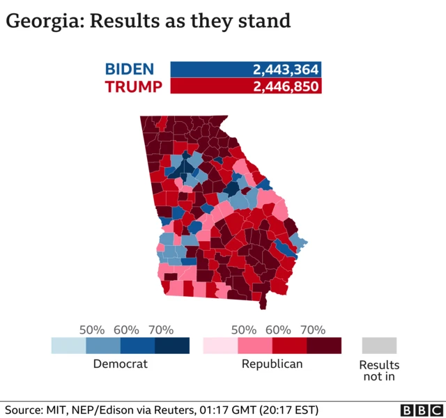 Georgia results