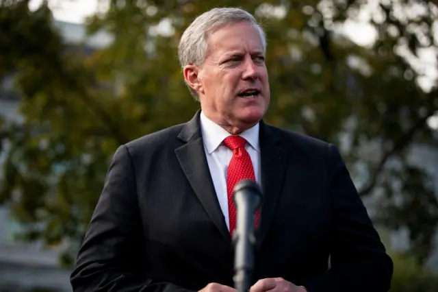 White House Chief of Staff Mark Meadows