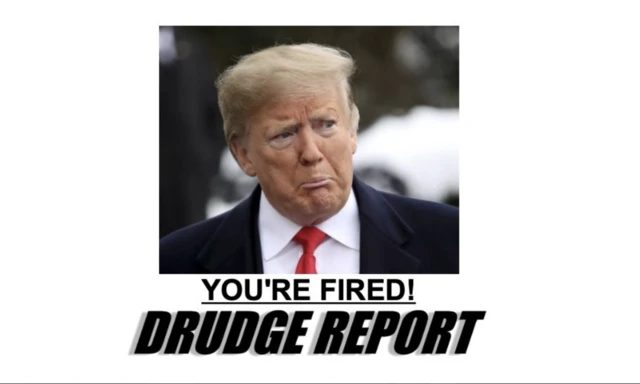 Drudge Report front page on Nov 7 2020