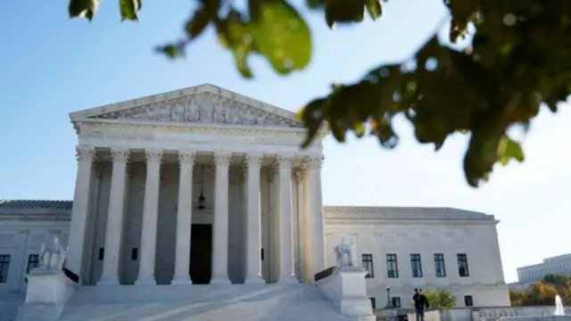 The US Supreme Court building