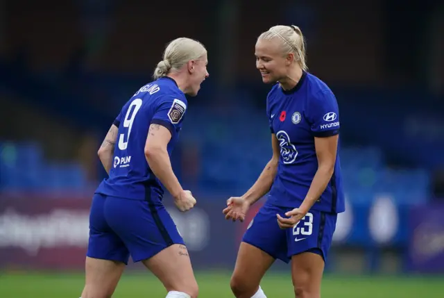 Chelsea celebrate