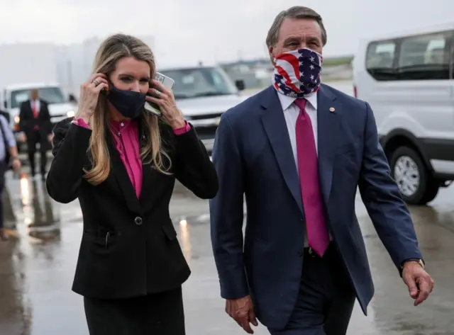 David Perdue and Kelly Loeffler