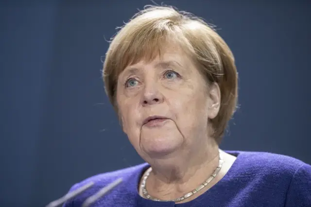 German Chancellor Angela Merkel