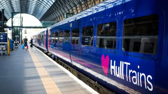 Train run by Hull Trains