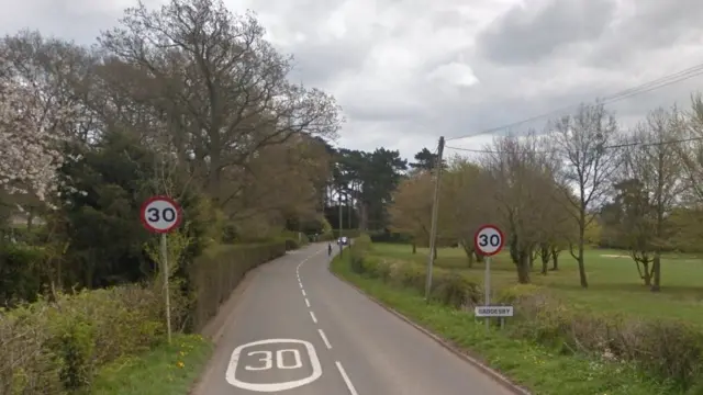 Rearsby Lane, in Gaddesby, Leicestershire