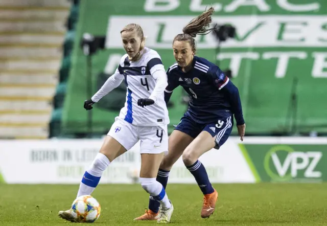 Scotland women in action