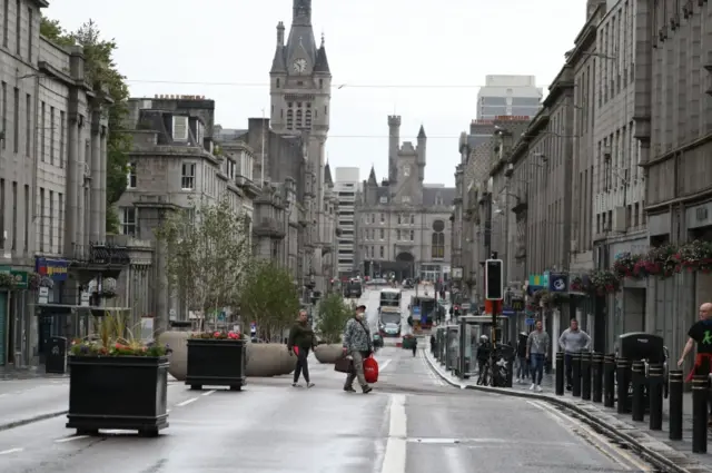 Union Street in Aberdeen