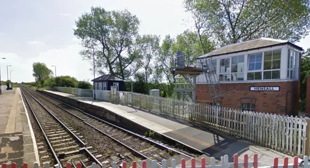 Hensall railway station