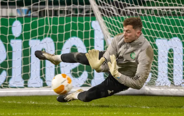 Conor Hazard warms up for his debut