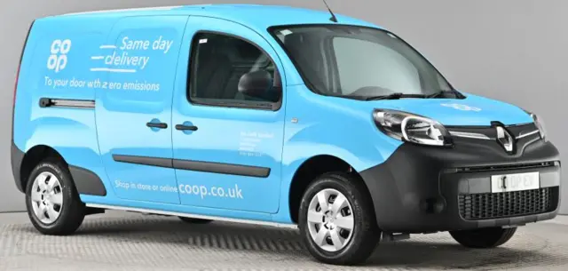 Co-op electric van