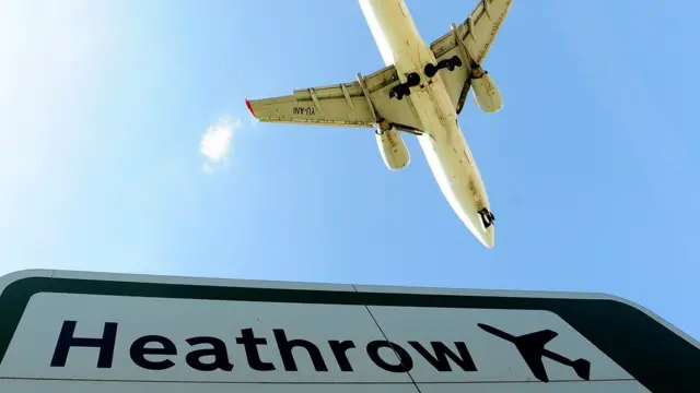 Heathrow sign