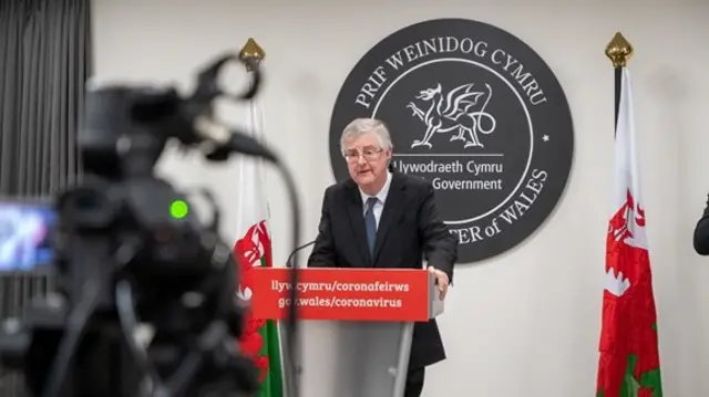 Cynhadledd i'r Wasg Mark Drakeford AS