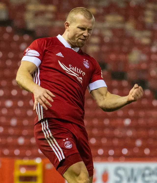Aberdeen striker Curtis Main