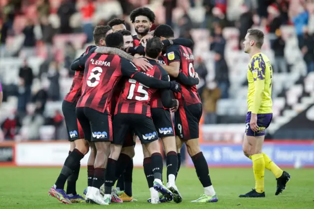 Bournemouth celebrate