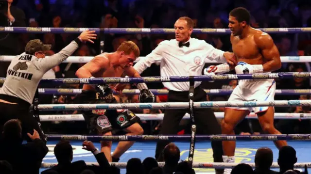 Alexander Povetkin and Anthony Joshua