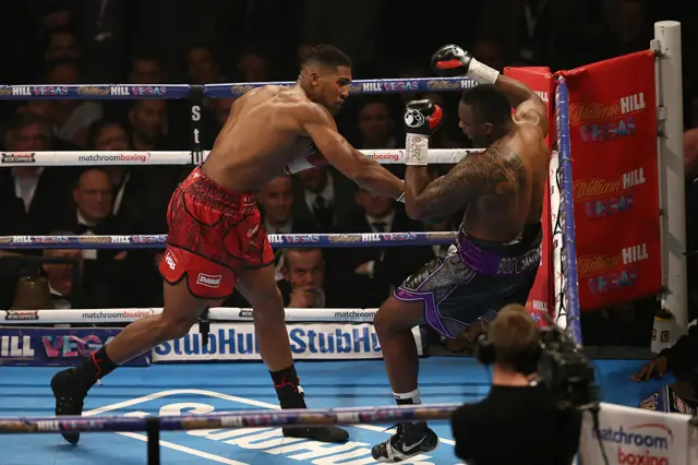 Anthony Joshua v Dillian Whyte