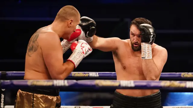 Hughie Fury and Mariusz Wach