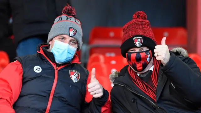 Bournemouth fans
