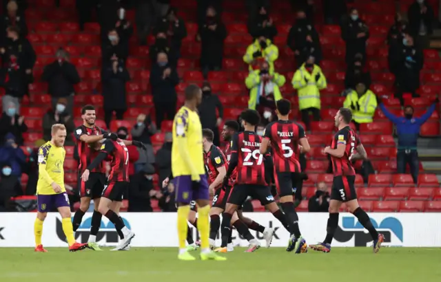 Bournemouth celebrate
