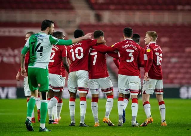 Middlesbrough celebrate