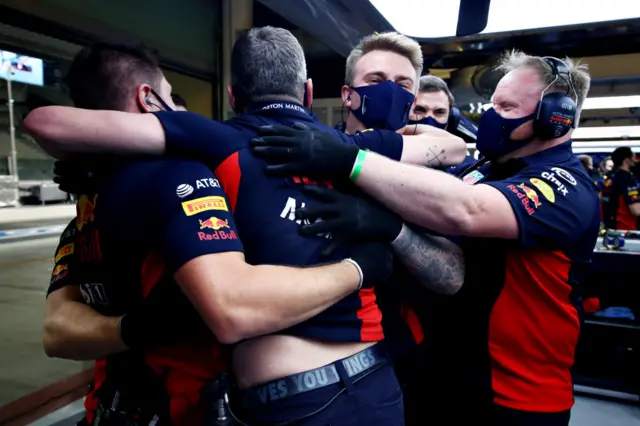 Red Bull garage