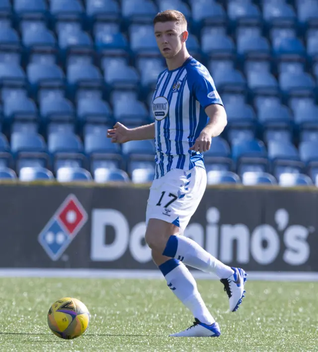 Defender Stuart Findlay is one of two Kilmarnock changes