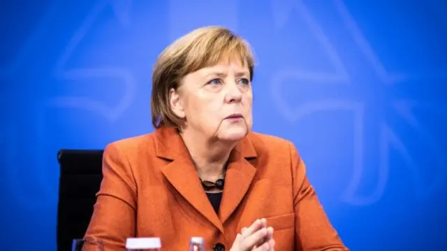 Angela Merkel on Sunday