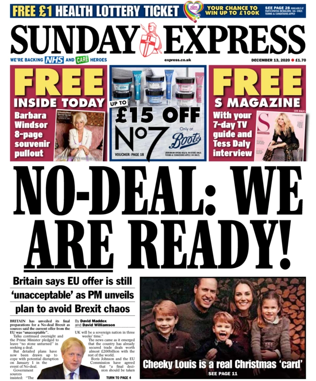 The Sunday Express 13 December 2020