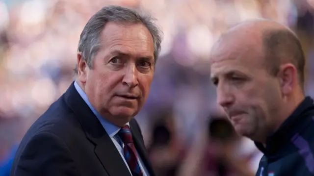 Gerard Houllier (Left)