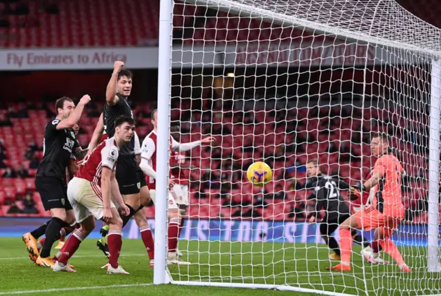 Pierre-Emerick Aubameyang's own goal against Burnley