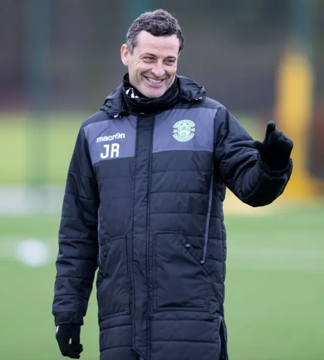 Hibs head coach Jack Ross aims to knock out his former club