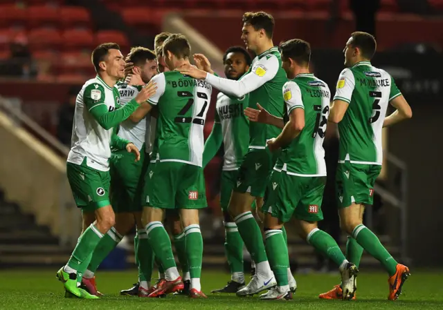 Millwall celebrate