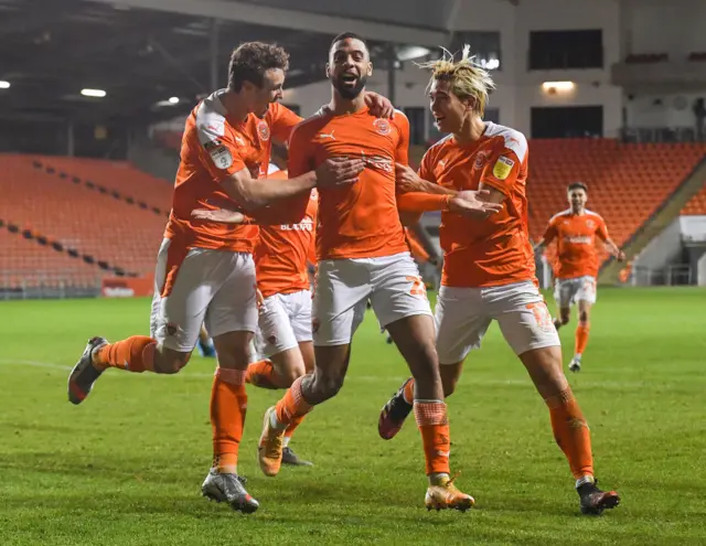 Blackpool celebrate