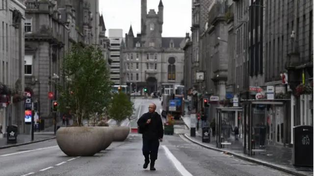 Aberdeen has seen a sharp rise in cases over the past week