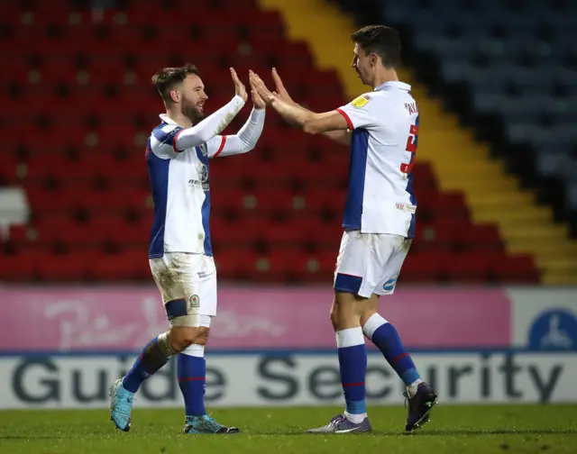 Blackburn celebrate