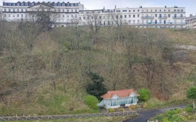 The Grade II listed shelter in Scarborough