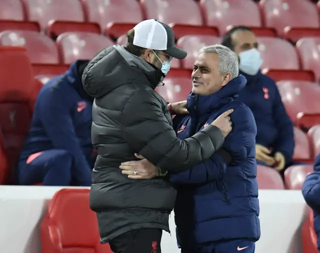 Klopp and Mourinho