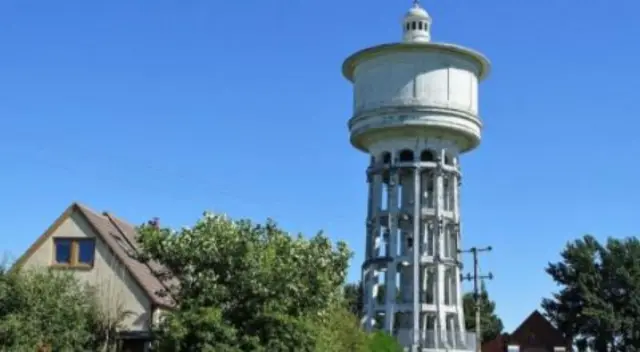 The Grade II listed tower