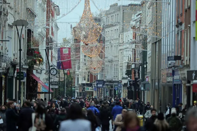 Grafton Street Dublin 1 December