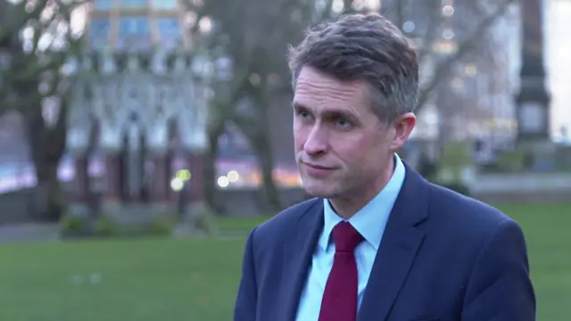 Education Secretary Gavin Williamson
