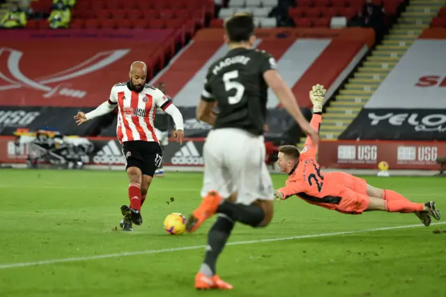 David McGoldrick scores