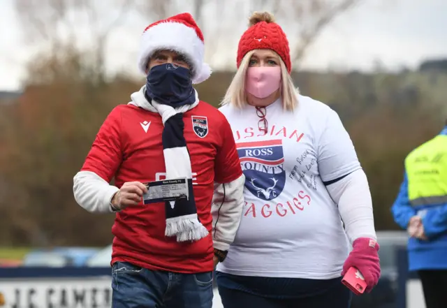 Ross County fans