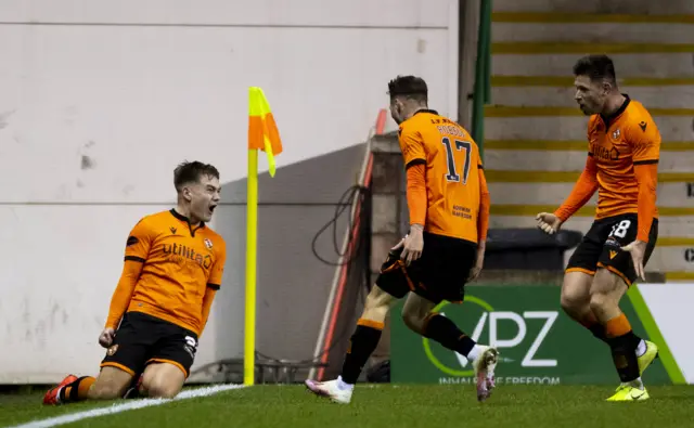 Dundee United celebrate