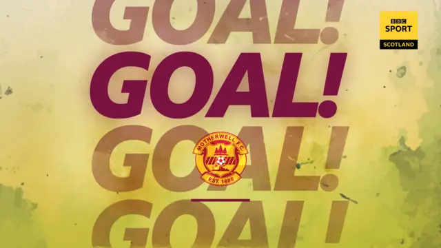 Motherwell goal graphic