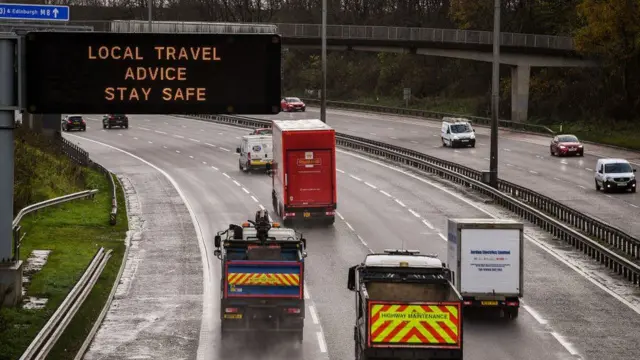 Travel stay safe sign